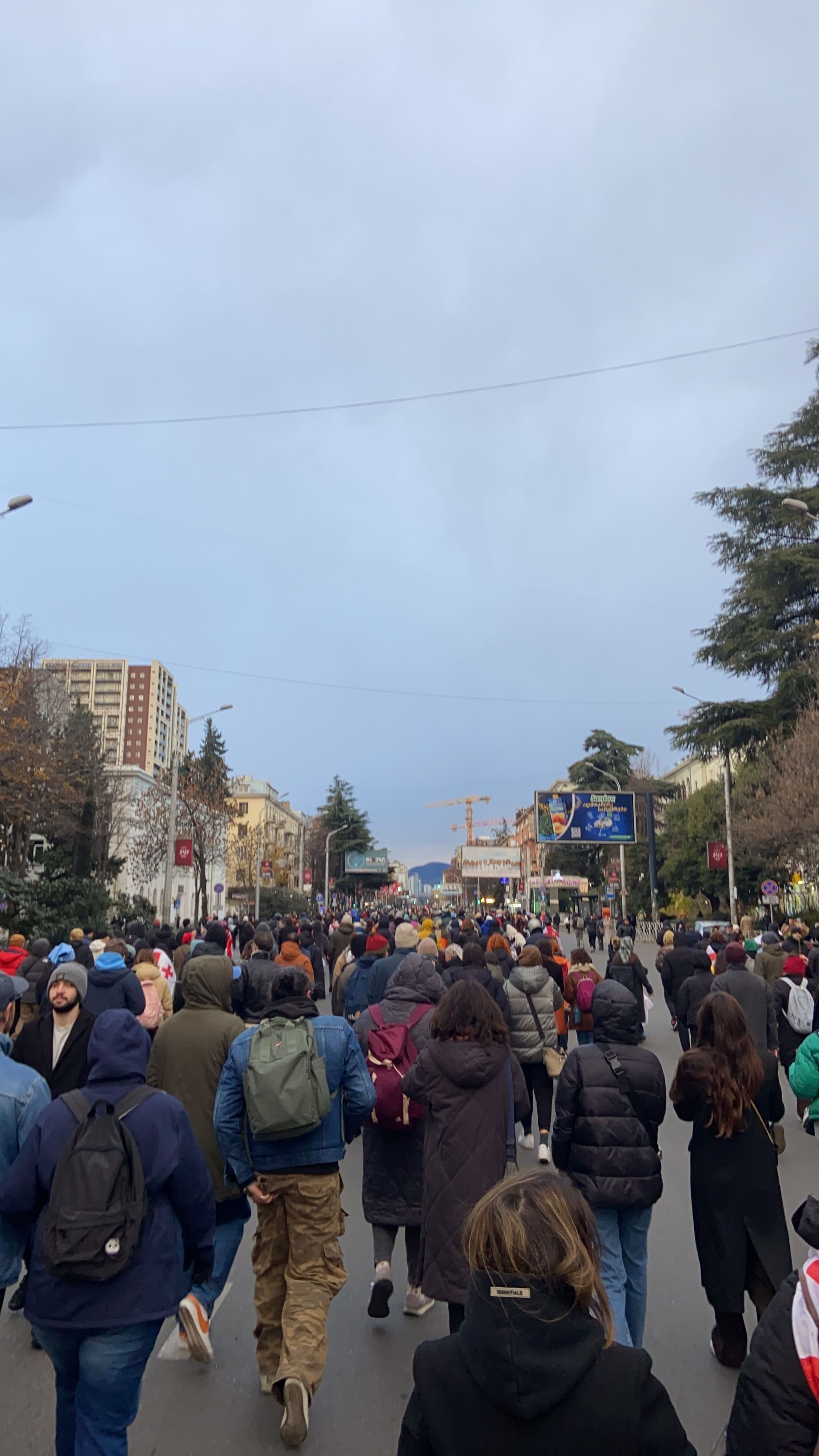 მსვლელობა ვაჟაზე. სად მივდივართ? ევროპაში!